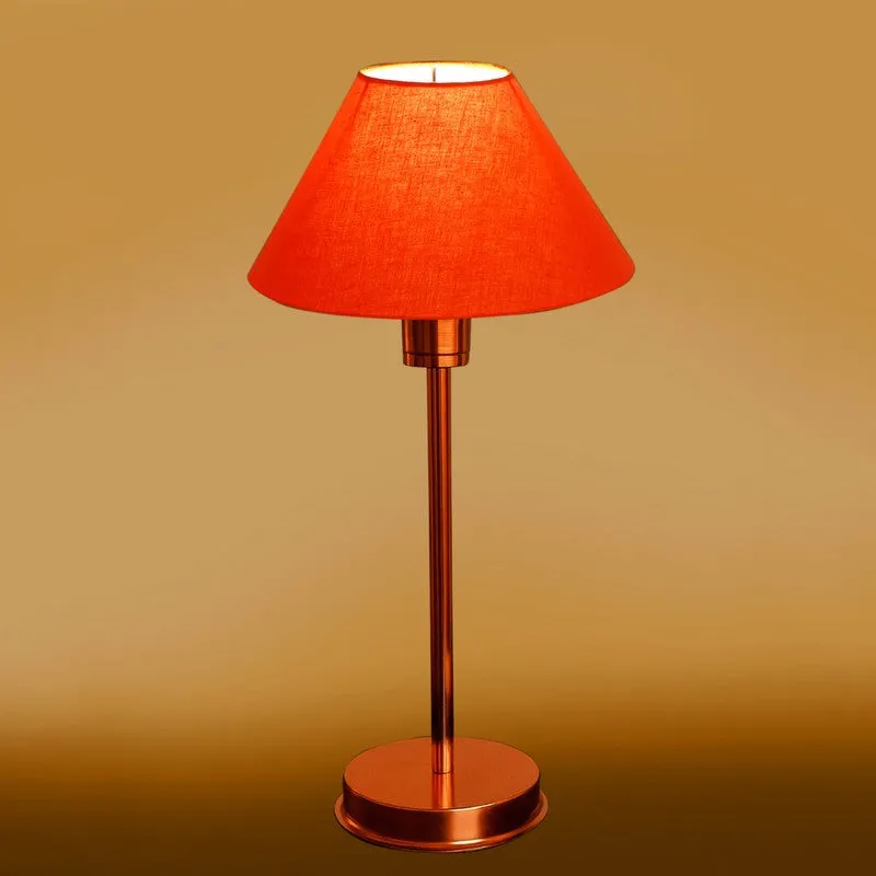 Kavira Elyn Metal Table Lamp - Orange media 7