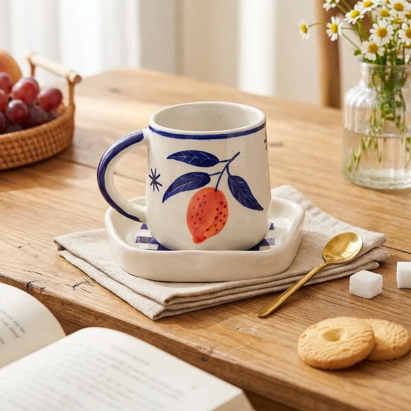 Infusa Ceramic Coffee Mug (310 mL) - Two Piece Set media 1