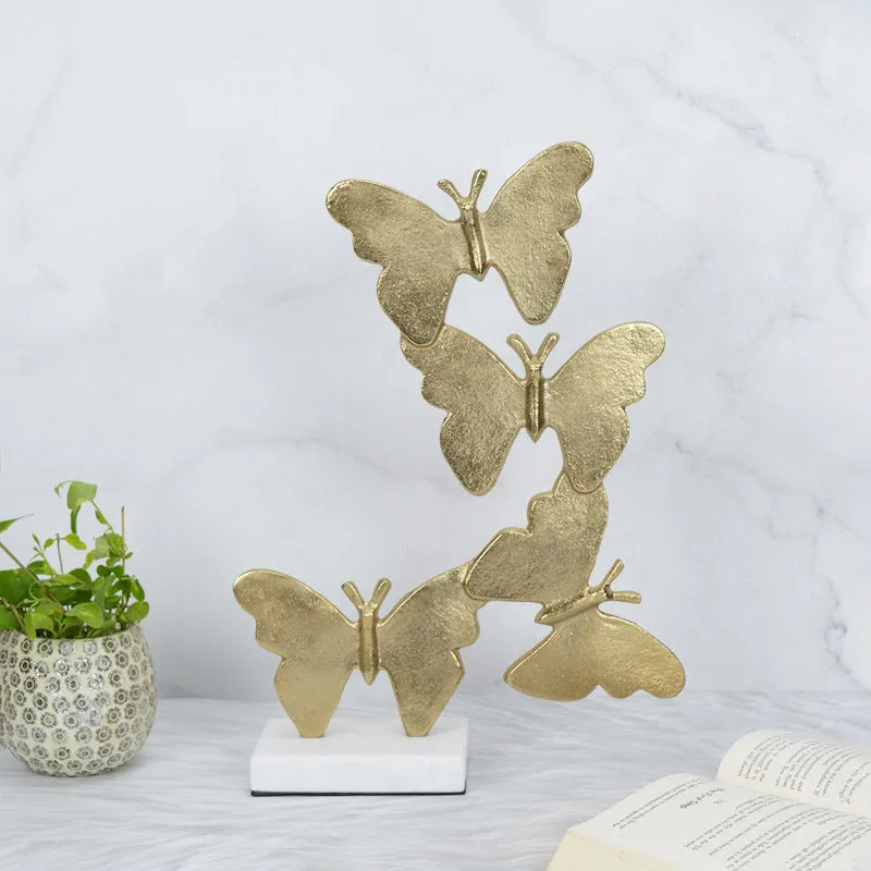 Butterfly Galore Aluminium Showpiece media 1