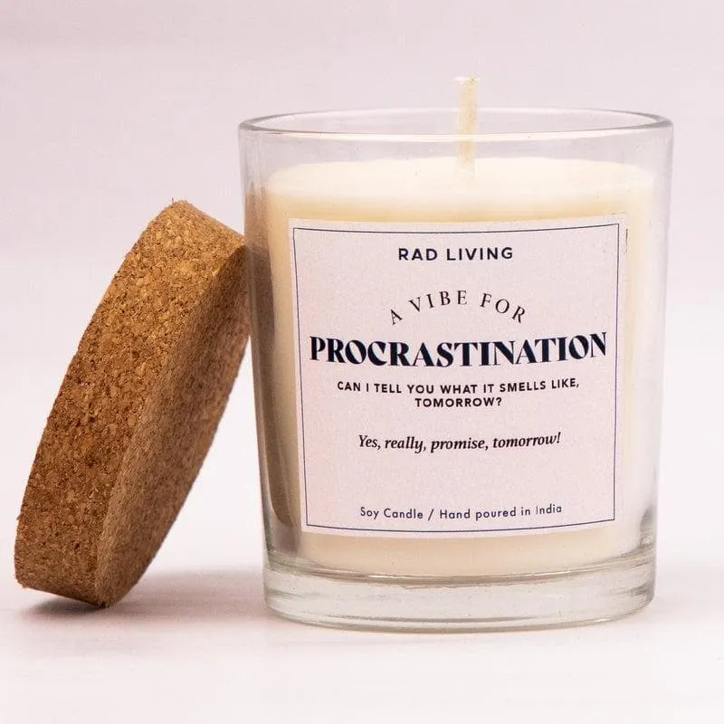 Procrastination - Seaside Scented Candle media 1