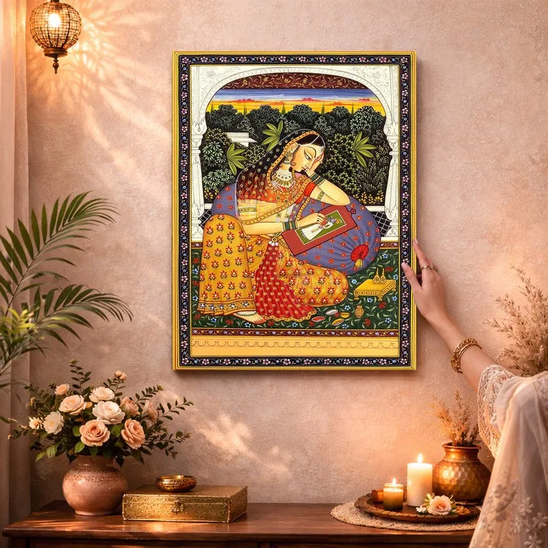 Rajasthani Royal Canvas Wall Art & Paintings media 3