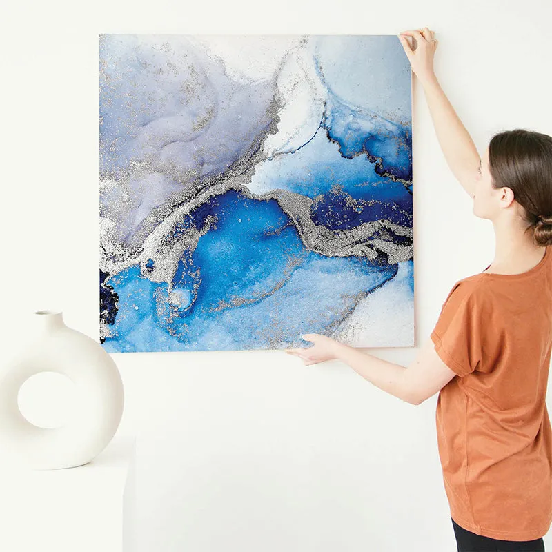 Gilded Glacier Canvas Wall Art media 4