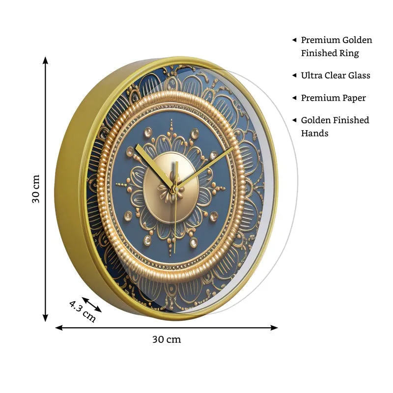 Yvonne Printed Silent Wall Clock media 6