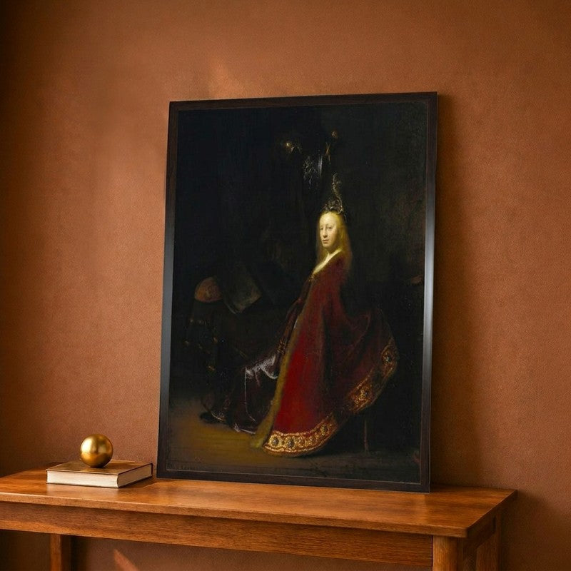 Minerva 1631 Canvas Wall Painting - 9 x 12 Inches