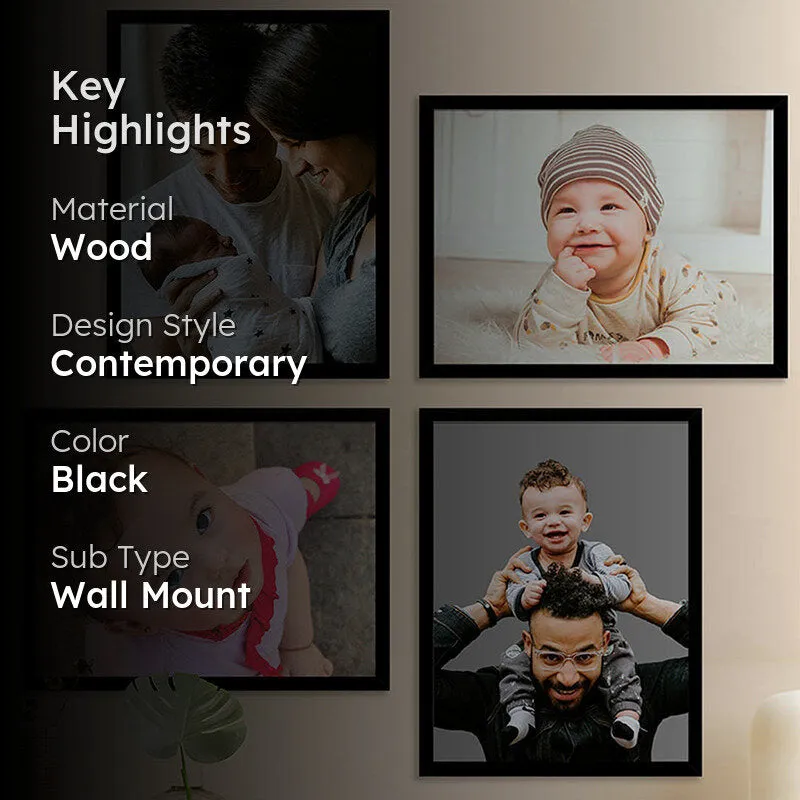 Ilya Photo Frame (Black) - Set Of Four media 2