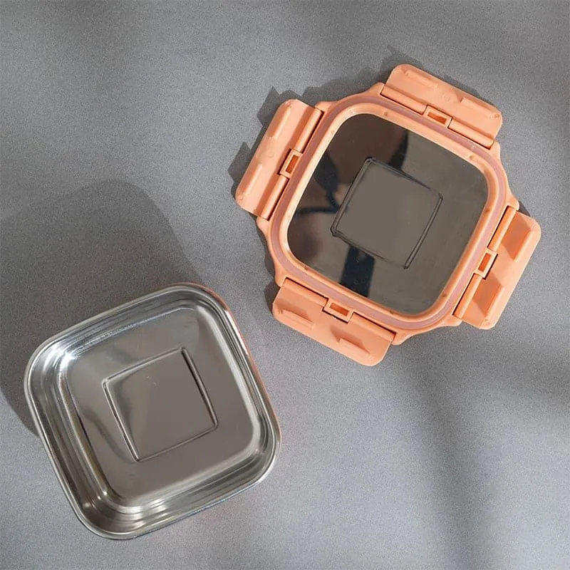 Vault Microwave Safe Lunch Box (Peach) - 300 mL media 6
