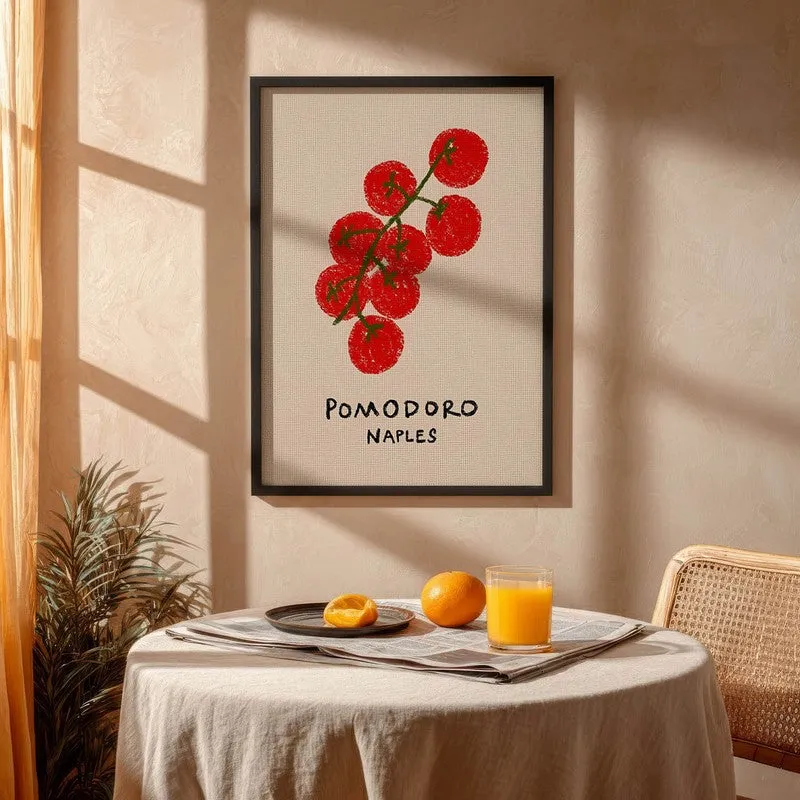 Freshly Picked Archival Canvas Wall Art - Black media 4