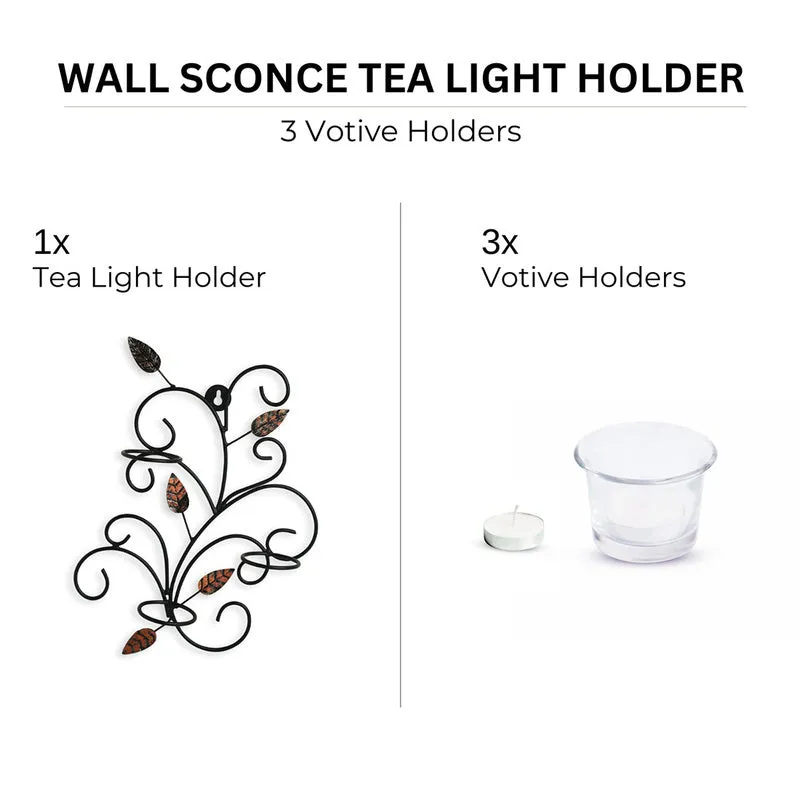 Amuda Handcrafted Wall Tealight Candle Holder media 5