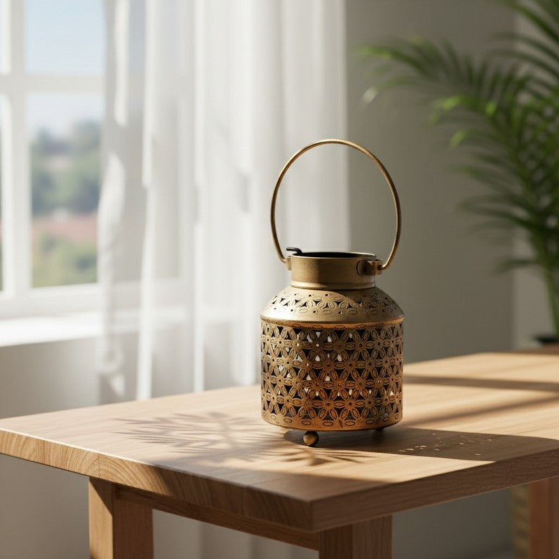 AuraPierce Tea Light Candle Holder