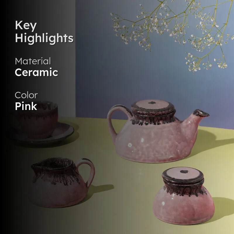 Oshin Handmade Tea Set - Eleven Piece Set media 2