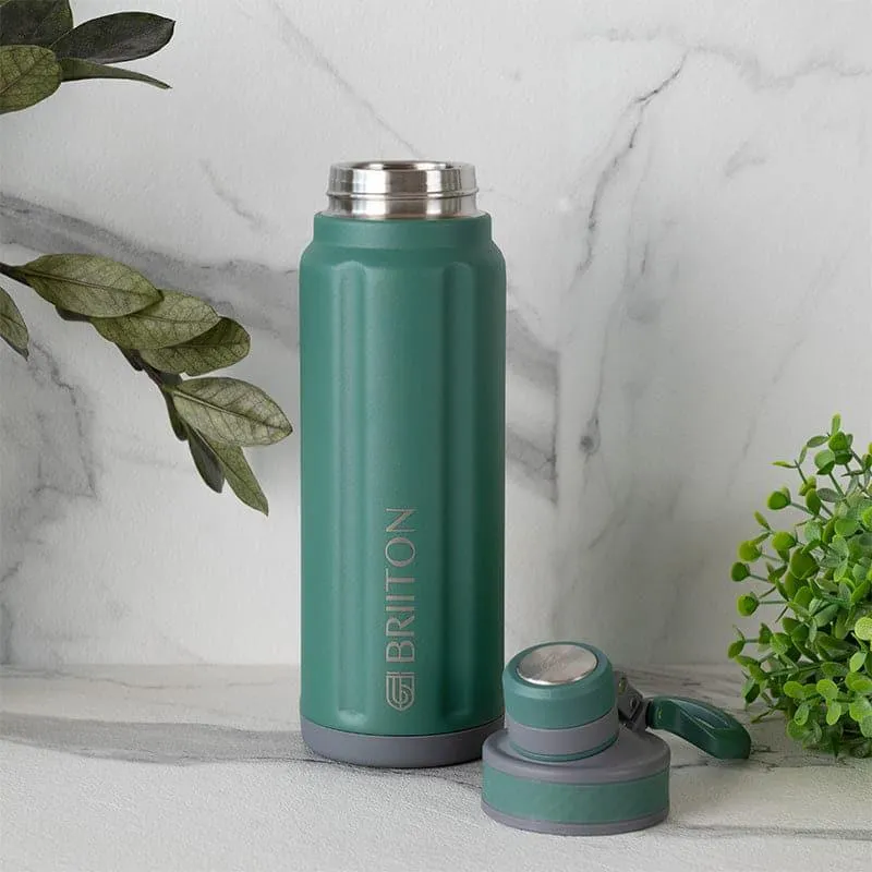 Aqua Alchemy Hot & Cold Thermos Water Bottle (Green) - 850 mL media 3