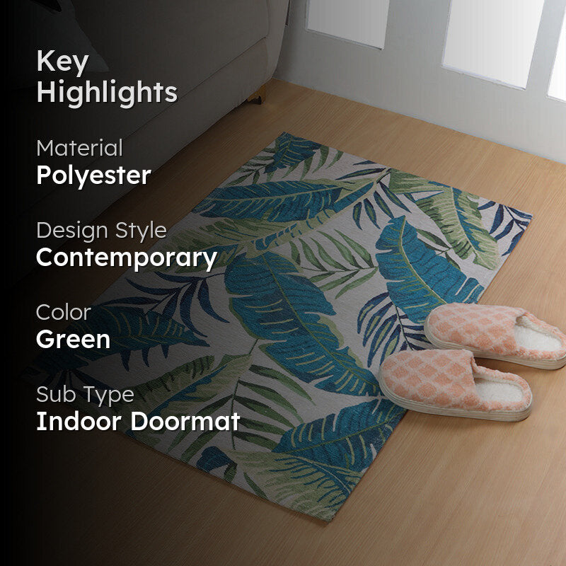 Tropical Amaze Printed Door Mats media 2