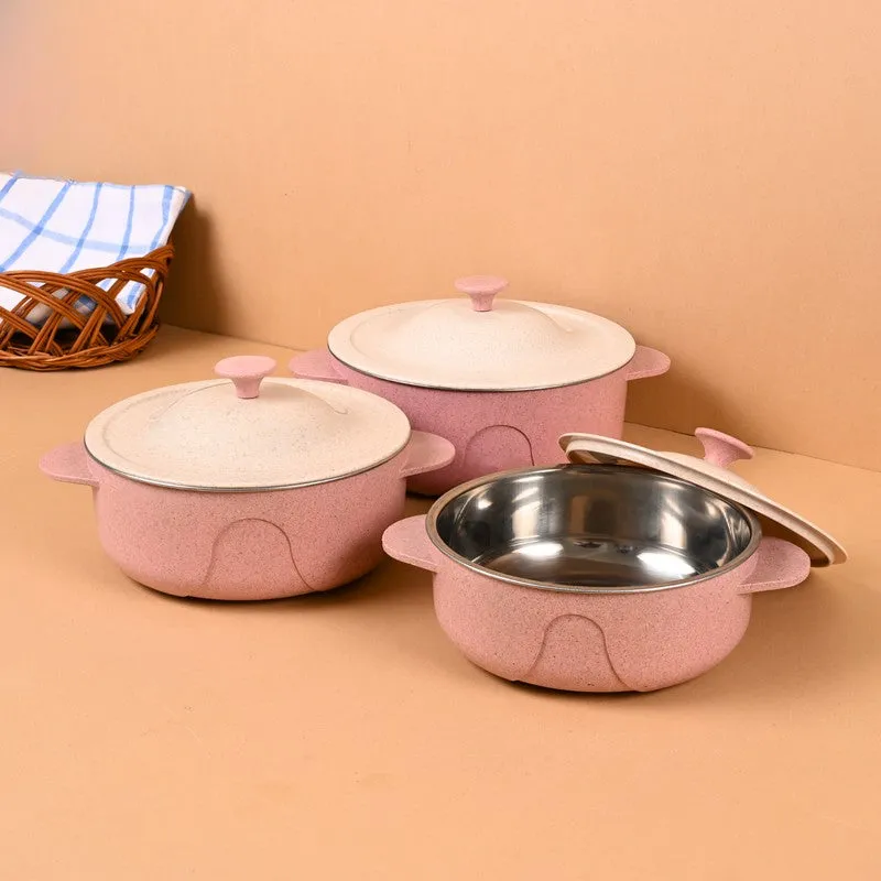 Aurora Crest Serving Bowl - Set Of Three media 1
