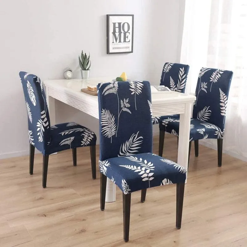 Leafy Affair Polyester Chair Cover media 1