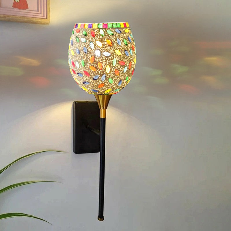 Elyndra Mosaic Wall Lamp