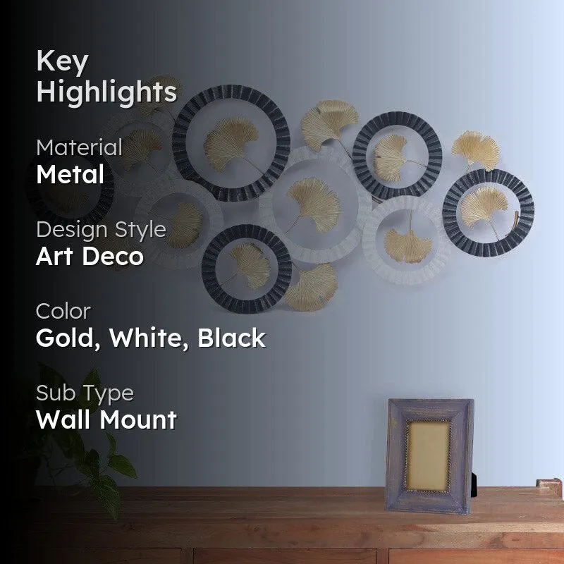 Floral Loop Metal Wall Accent media 2