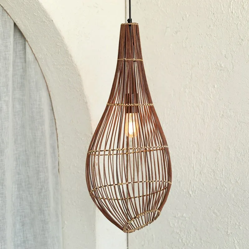 Orange Tree Floo Tall Cane Ceiling Lamp media 2