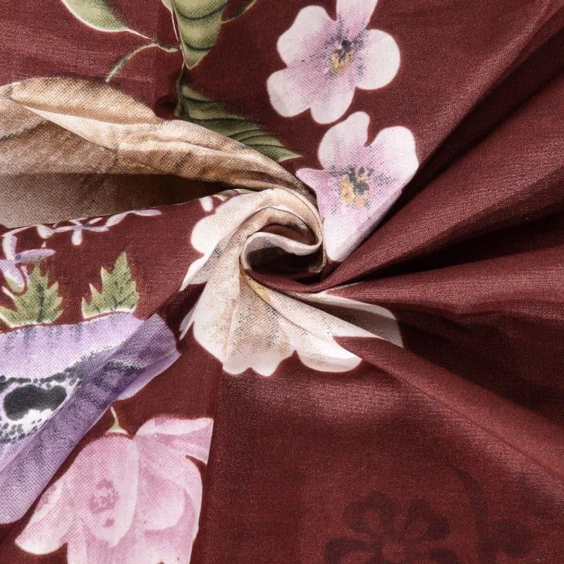 Masoon Floral Bedsheet - 150 GSM media 4