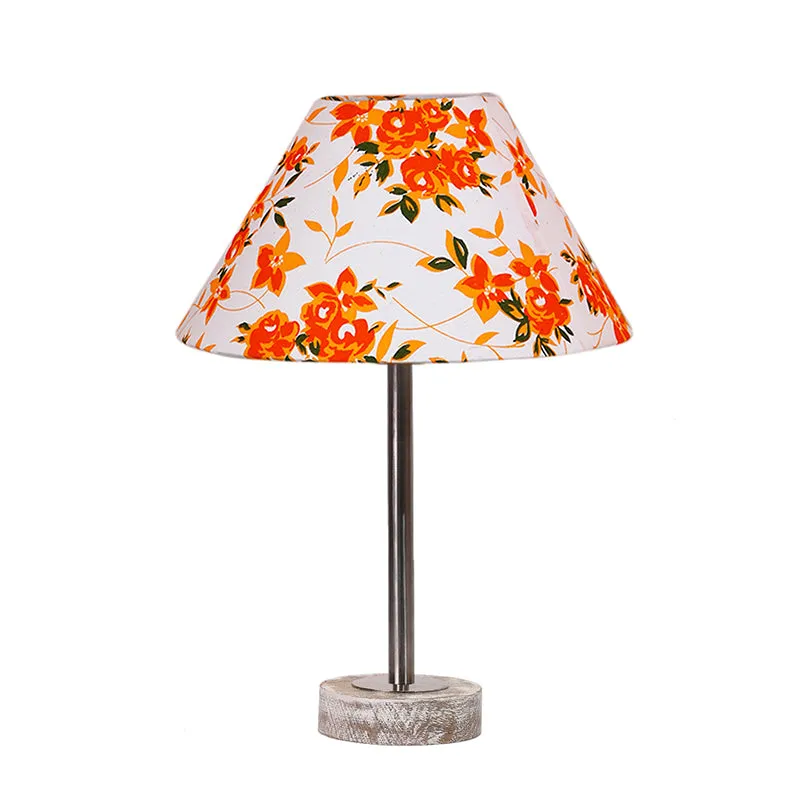 Fleur Cone Rodin Wooden Table Lamp - Multicolor media 4