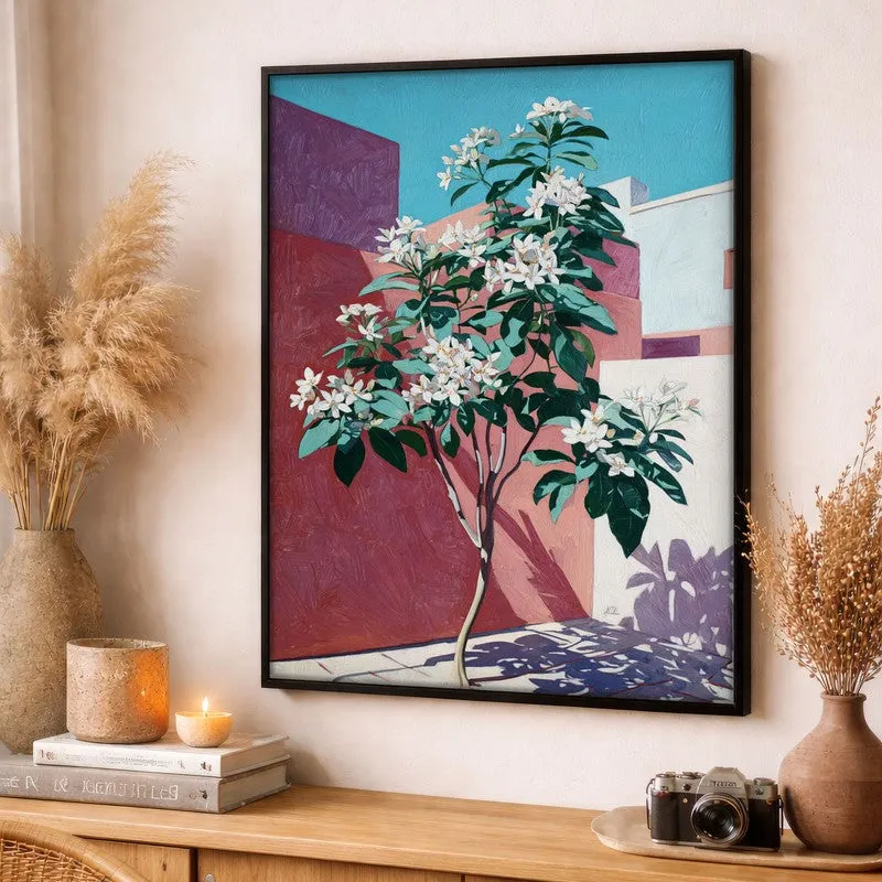 Leafora Canvas Wall Painting With Black Frame media 3