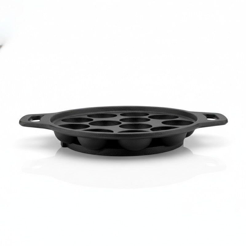 Dotcast Round Cast Iron Paniyaram Pan media 5