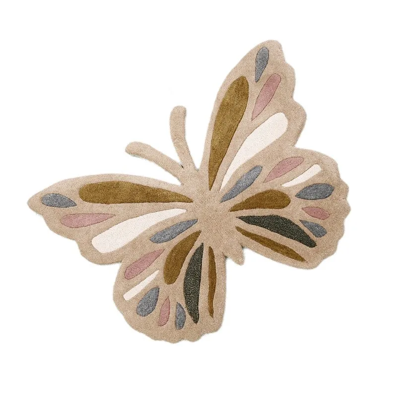 Petal Wings Wool Carpet media 4