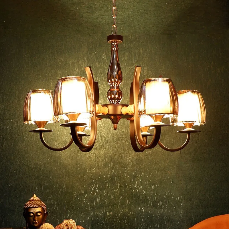 Lanthrite III Chandelier - Smokey media 2