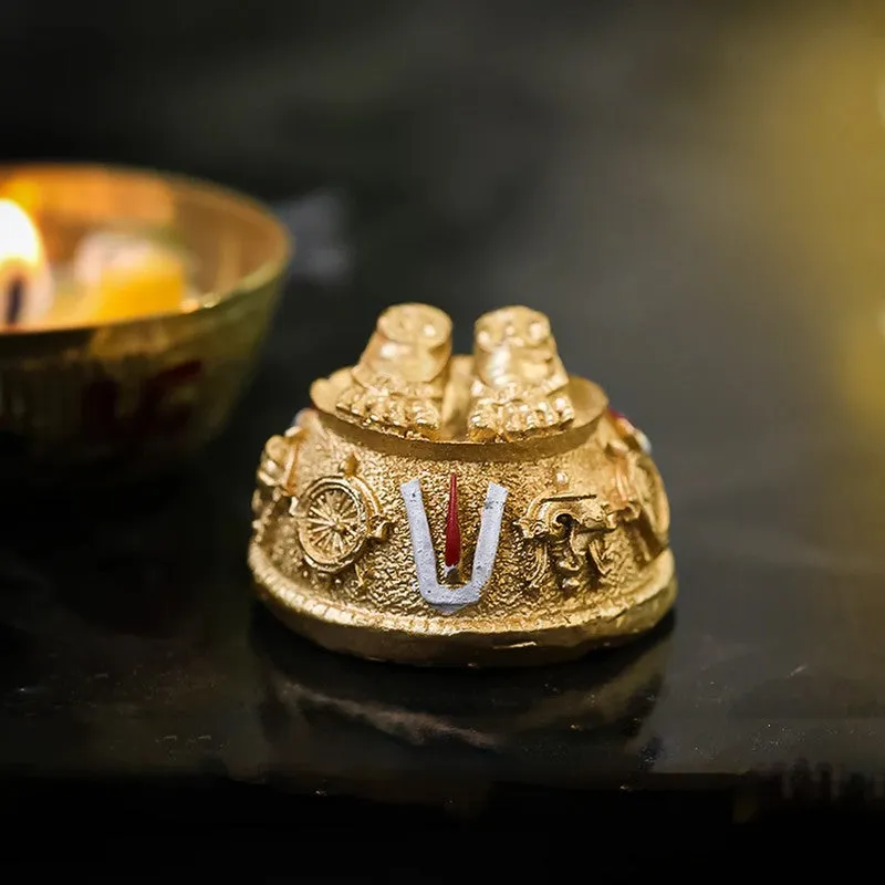 Sri Balaji Charan Divine Brass Idol media 3