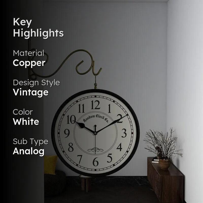 Rivermoor Double Sided Wall Clock media 2