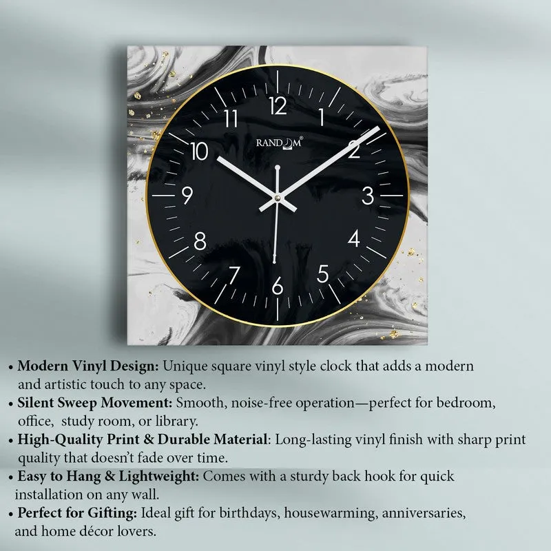 Calira Analog Wall Clock - Black media 6