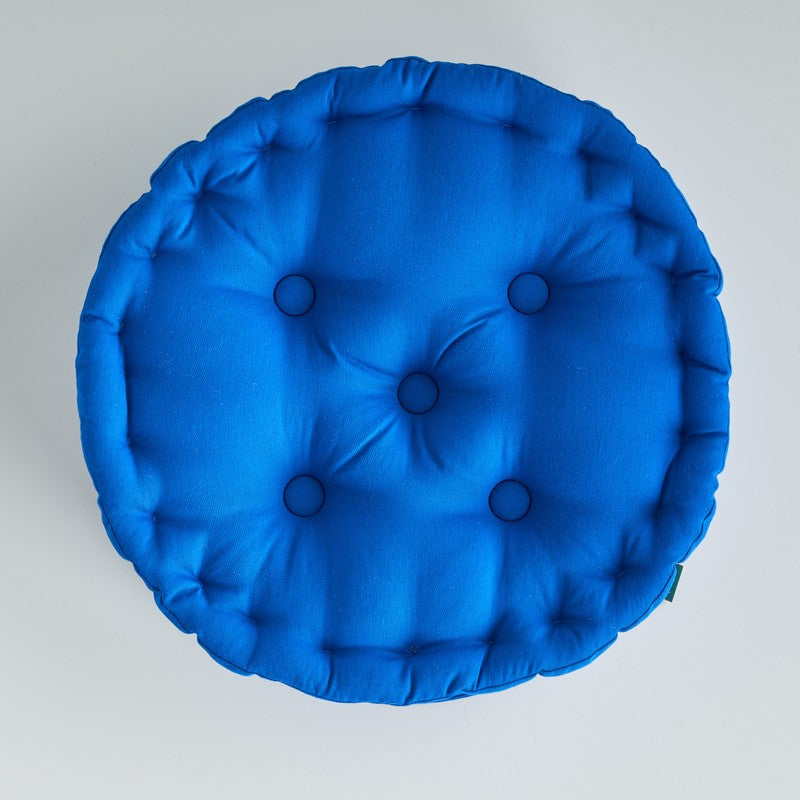 Aidan Floor Cushion (Classic Blue) - Set Of Two media 3