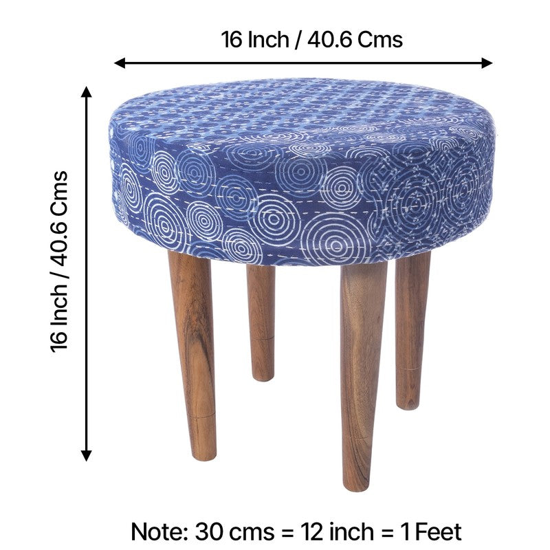Ovaro Sheesham Wooden Bench - Blue media 10