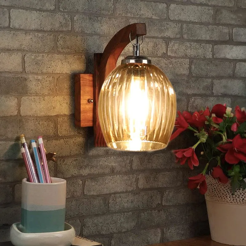 Vintage Glow Strip Glass Wall Lamp media 4