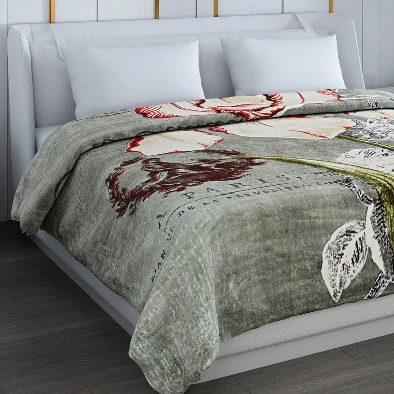 Monte Carlo Garden Whispers Blanket - 1000 GSM media 4
