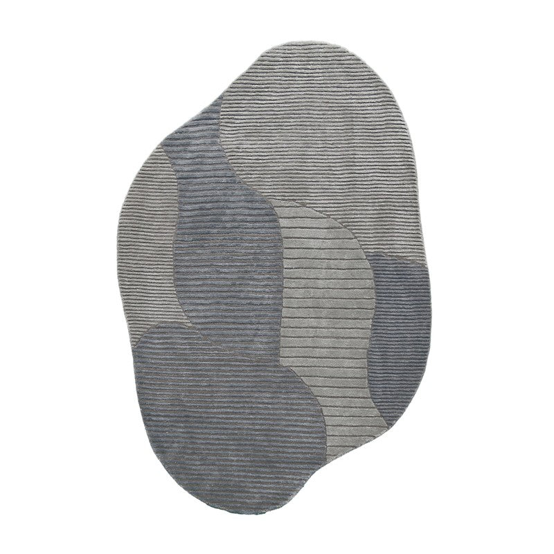 Evora Cotton Carpet - Dark Grey