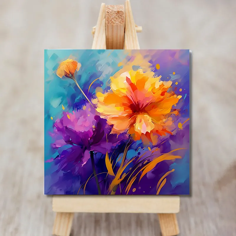 Golden Haze Canvas Showpiece media 4