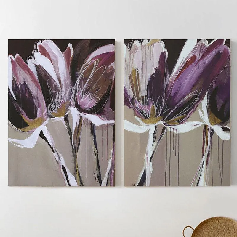 Jade Tulip Wall Art - Set of Two media 5