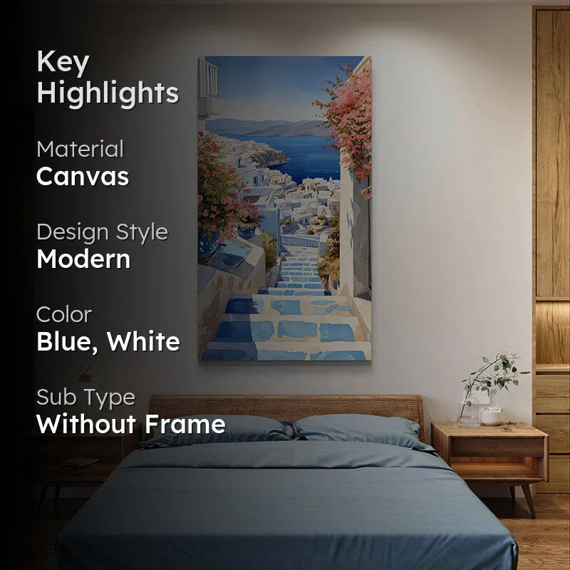 Azure Steps Wall Painting media 2
