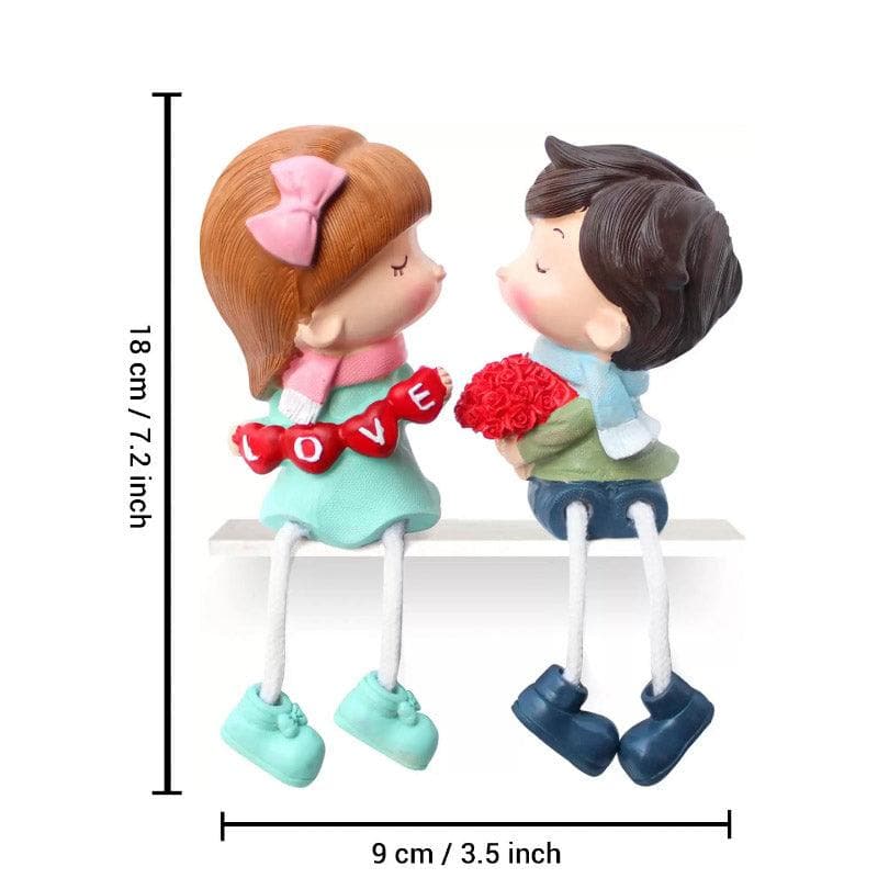 Love Tied Couple Showpiece  - Set Of Two media 4