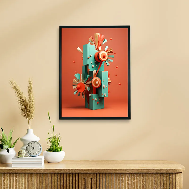 Abstract Semona Canvas Wall Art media 1