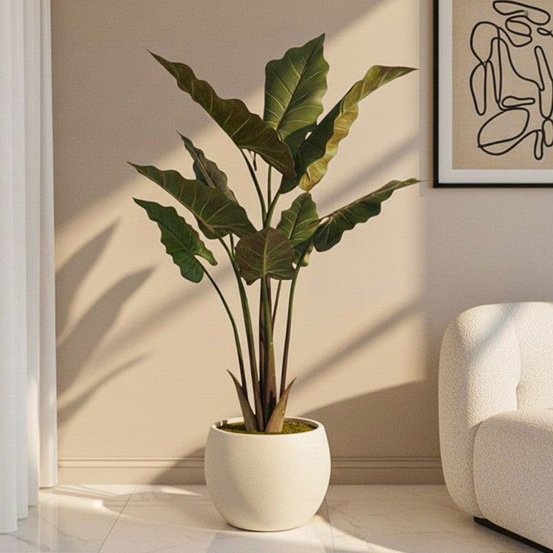 Artificial Monstera Plant Without Pot - 3.9 Feet