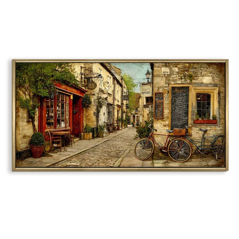 Whispers of the Old European Lane Wall Art media 4