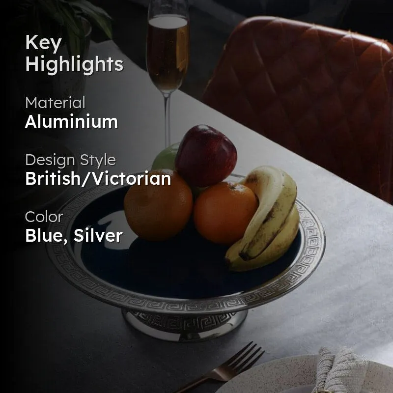 Danae Aluminum Platter - Silver media 2