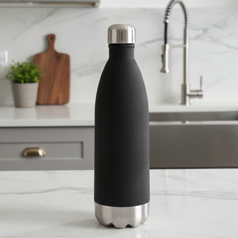 Neo HydraSip Airtight Bottle (Black) - 750 mL