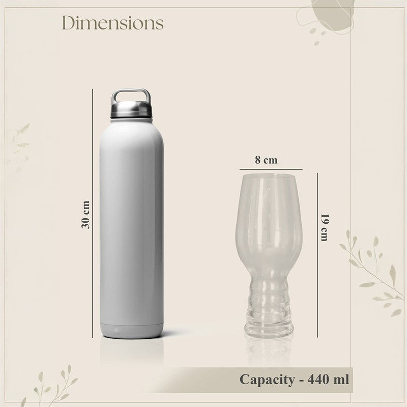 Sylric Beer Glass(440 mL) - Set Of Two media 8
