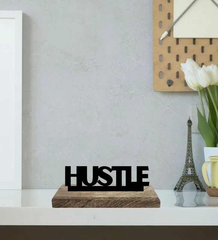 Dynamic Determination Typography Showpiece - Set Of Two media 4