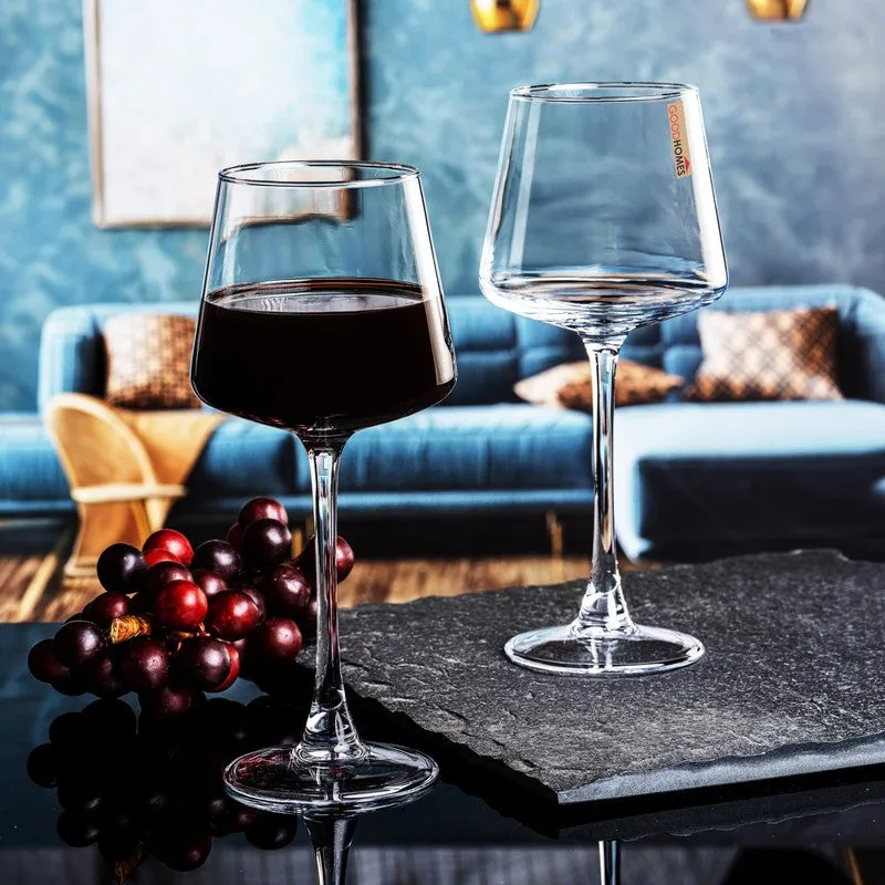 Glass Wine Glasses (450 mL Each) - Set Of Six media 3