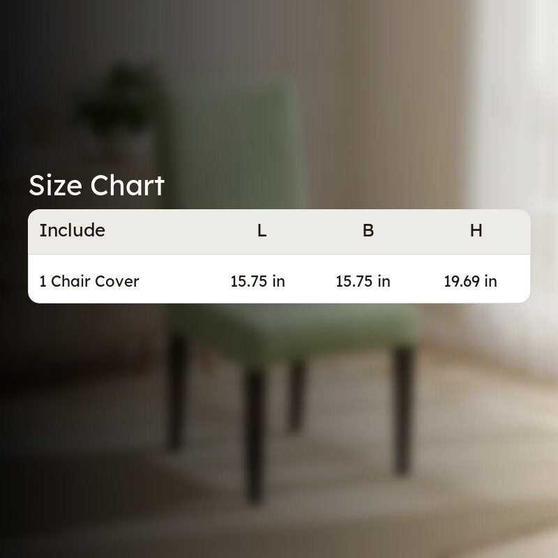Elvra Classic Chair Cover-Green media 7