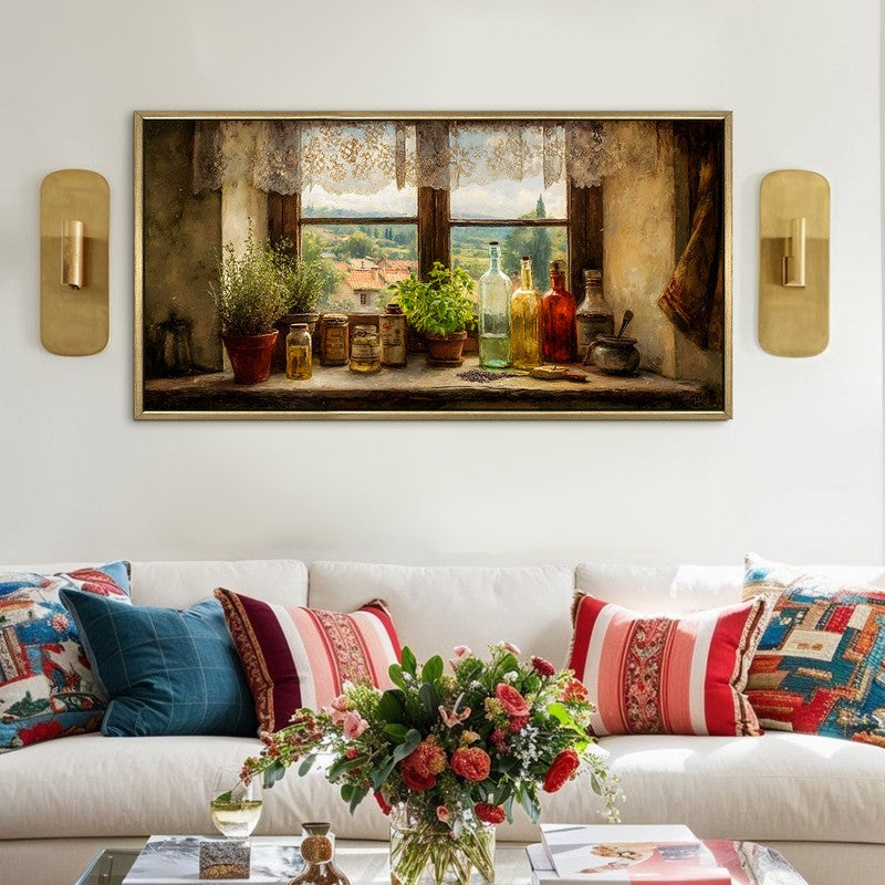 Rustic Cottage Light Aperture Wall Art