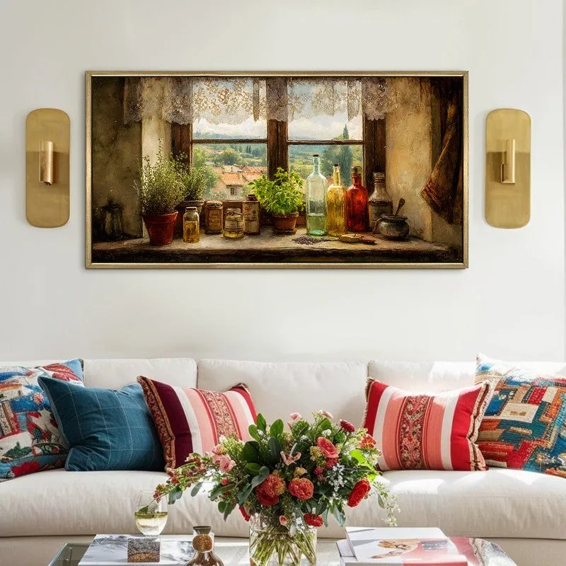 Rustic Cottage Light Aperture Wall Art media 1